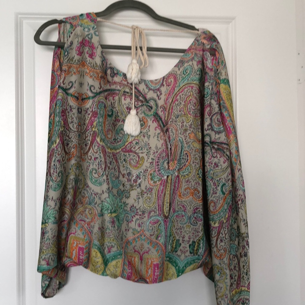 Slik Paisley Shirt